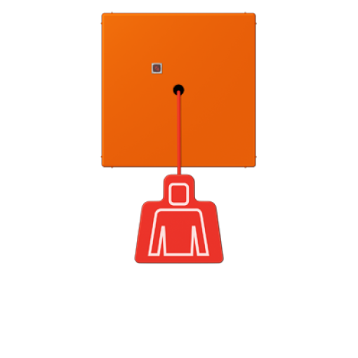 Pulsador con tirador. LC32080