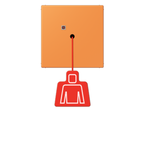 Pulsador con tirador. LC32081