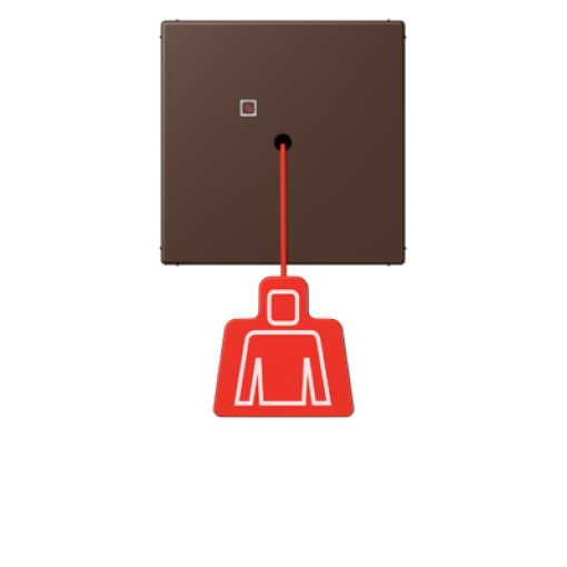 Pulsador con tirador. LC32130