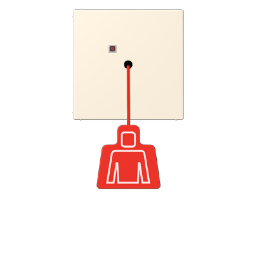 Pulsador con tirador. LC4320B