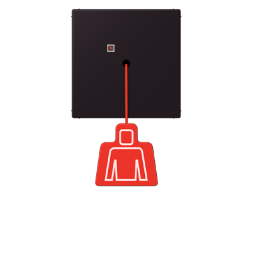 Pulsador con tirador. LC4320E