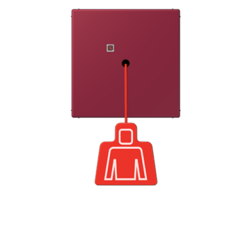 Pulsador con tirador. LC4320M