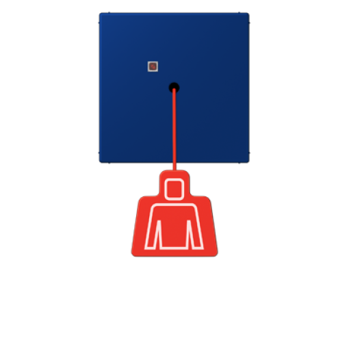 Pulsador con tirador. LC4320T