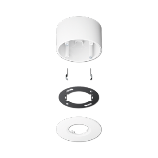 Kit montaje superficie det. KNX bl mate