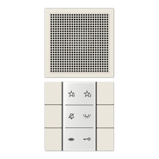 Unidad interior audio LS blanco marfil
