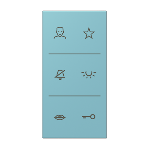 Placa con símbolos de video LC32032