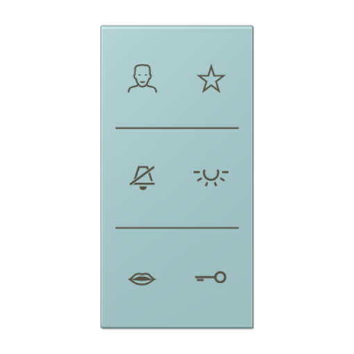 Placa con símbolos de video LC32033