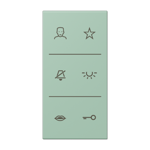 Placa con símbolos de video LC32041