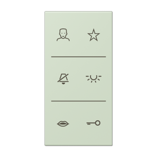 Placa con símbolos de video LC32042