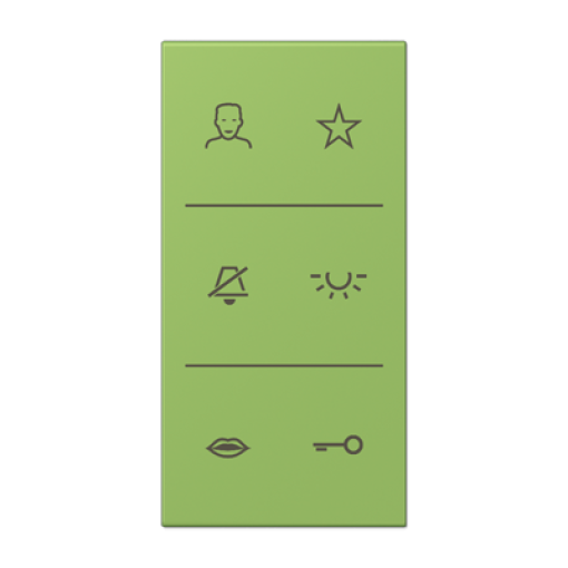 Placa con símbolos de video LC32051