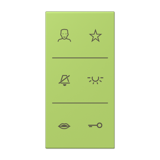 Placa con símbolos de video LC32052