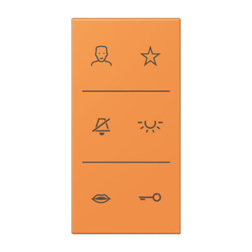 Placa con símbolos de video LC32081