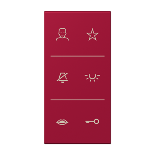 Placa con símbolos de video LC32100