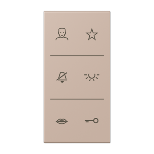 Placa con símbolos de video LC32131