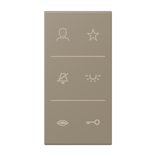 Placa con símbolos de video LC32141