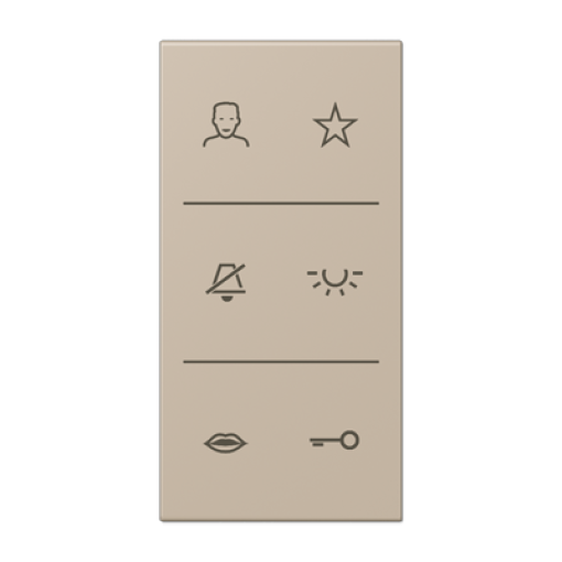 Placa con símbolos de video LC32142