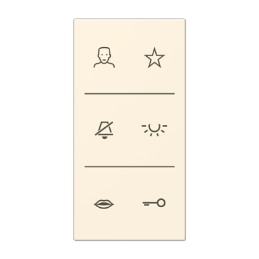 Placa con símbolos de video LC4320B