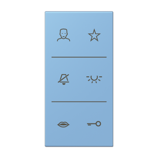 Placa con símbolos de video LC4320N