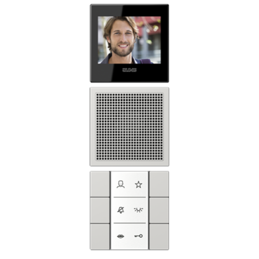 Unidad interior video 2,7''. LS gris cl