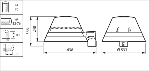 BDP267 LED59-4S830 II DW50 DR CLO LS-6