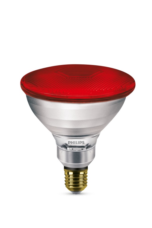 PAR38 IR 175W E27 240V Red 1CT12