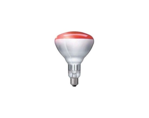 BR125 IR 150W E27 230-250V Red 1CT10