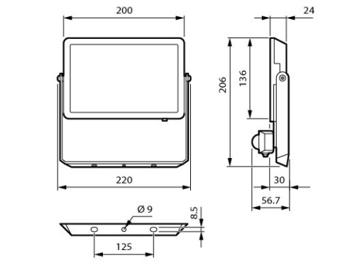 MAZDA BVP008 50W 3000K MDU