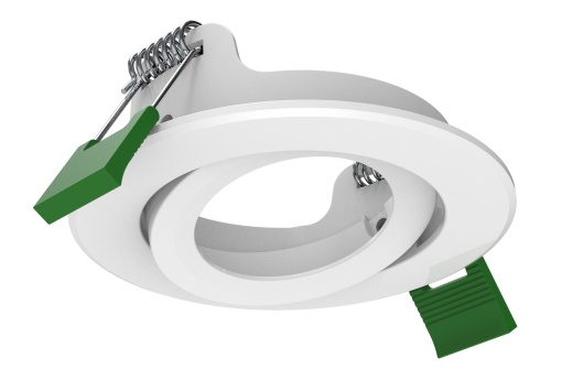 RS155Z CFRM RND-ADJUST D70 WH HALOX100