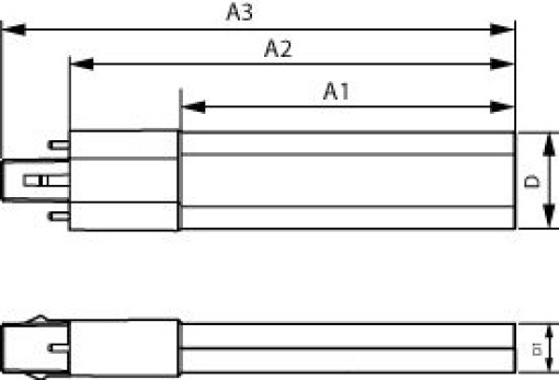CorePro LED PLS 5W 830 2P G23