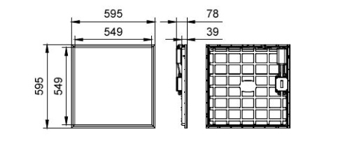 RC132V G6 48S940 PSD W60L60 OC IP65