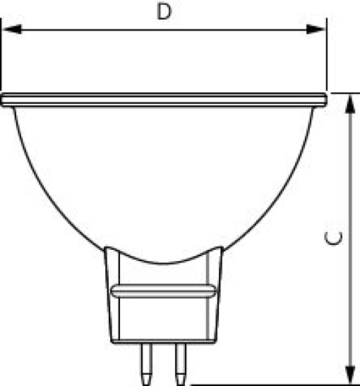 MAS LEDspotLV DimTone 75-50W MR16 36D