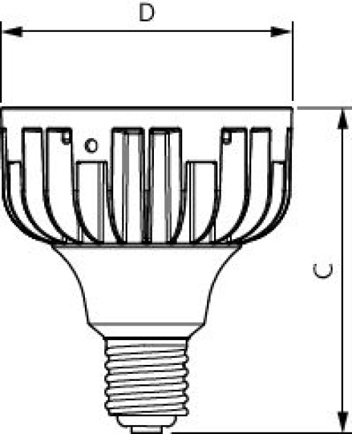 CorePro LED HPI MV 9Klm 65W 840 E40 100D
