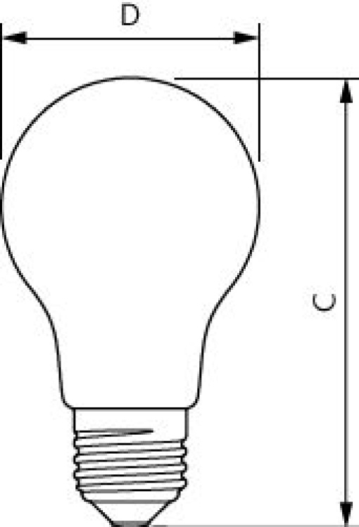 CorePro LEDBulb85-75W E27 A60 840 FR G
