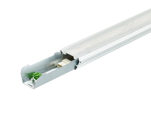 CoreLine trunking gen2.5, 100 W, L3400 mm, 16000 lm, 4000 K, DALI, Interact Ready, Feixe largo, Fosco, Branco, IP20