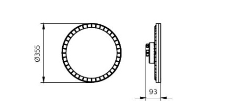 BY022P G3 LED280S840 PSU WB GR