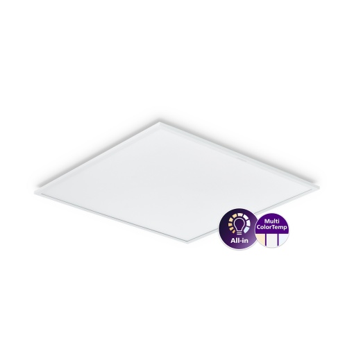 Ledinaire Painel G3, All-in, 28 W, 600x600 mm, VPC, 3400 lm, 3600 lm, 3000 K, 4000 K, DALI, UGR19