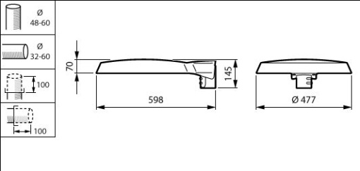 BDP265 LED40-4S830 DM50 DDF3 48-4S60A