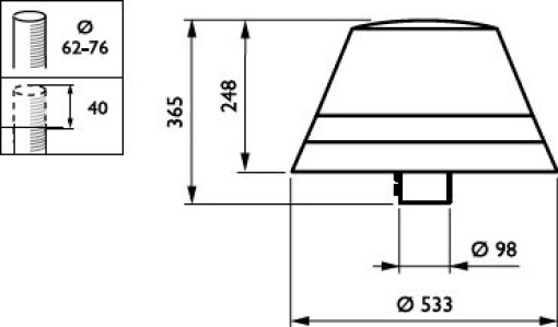 BDP263 LED30-4S740 DW50 CLO-DDF1 62P DR
