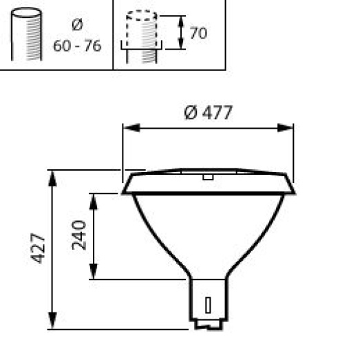 BDP276 LED35-4S-730 II DS50 D9 76P