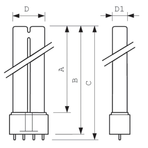 TUV PL-L 36W4P 1CT25
