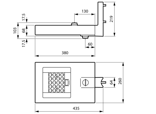 BVP729 LED20-4S830 II PSD D9 DM50 FG DG