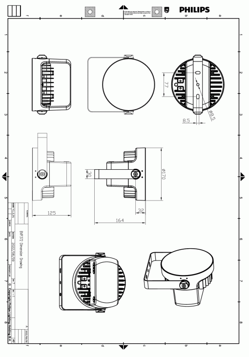 BVP372 16LED 27K 220V 10 DMX 40W HP