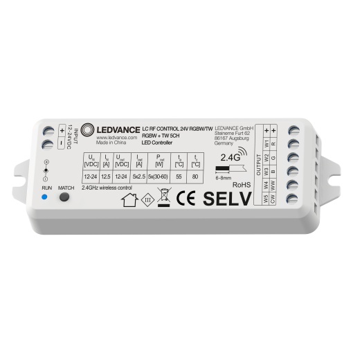 LC RF CONTROL RGBWTW CONTROL 24V RGBWTW