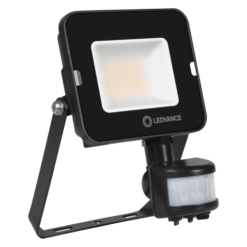 FLOODLIGHT COMPACT SENSOR 20W 840 SYM 100 BK