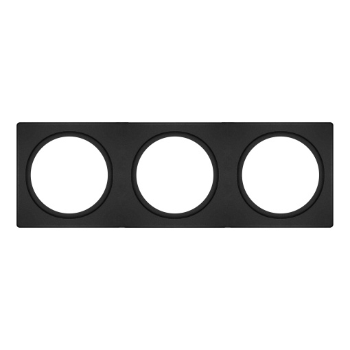 SPOT FRAME D68 100X300 3X D68 BK