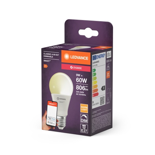 SMART ZIGBEE Classic Dimmable A60 9W E27