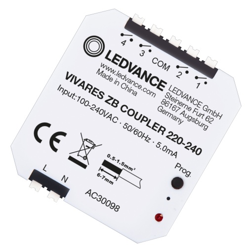 ZIGBEE PUSH BUTTON COUPLER COUPLER