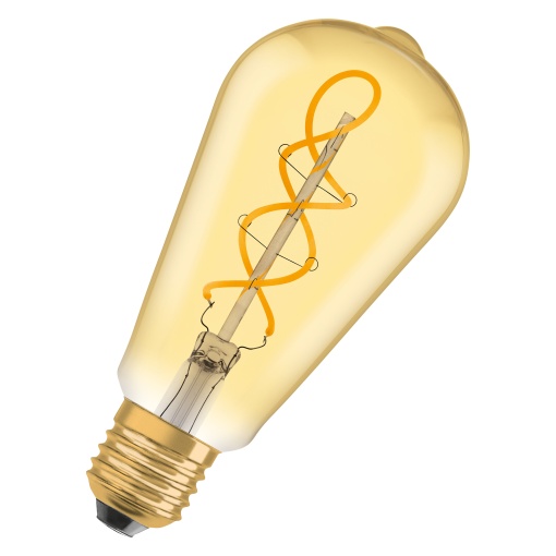Vintage 1906 LED EDISON 4W 820 Gold E27