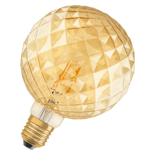 Vintage 1906 LED SPECIAL Shapes 4W 824 Gold E27