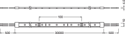 LED STRIP VALUE-1400 30 meter reel -140086530IP65